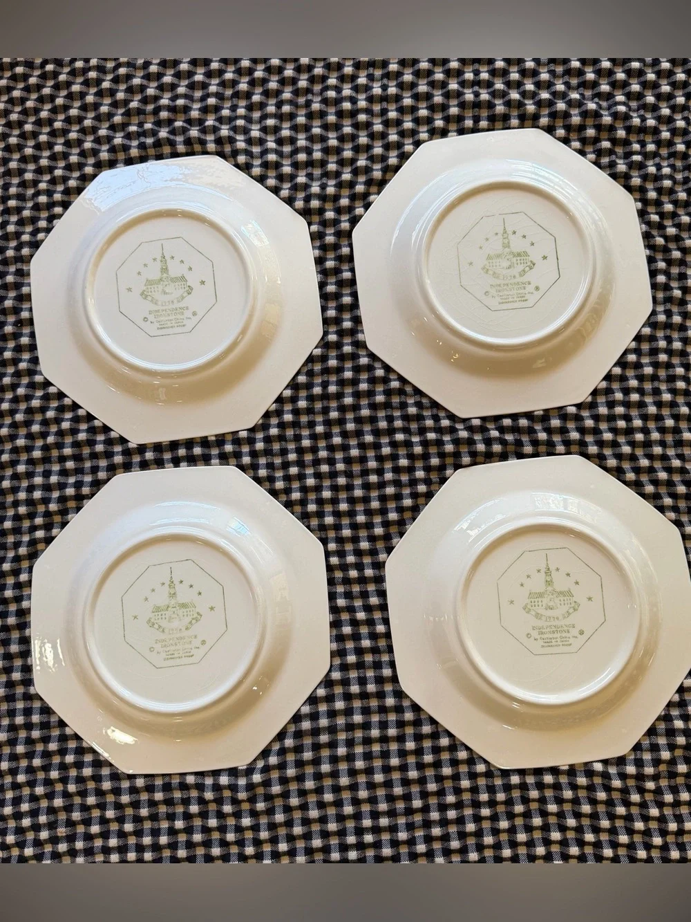 Independence Ironstone Interpace set four